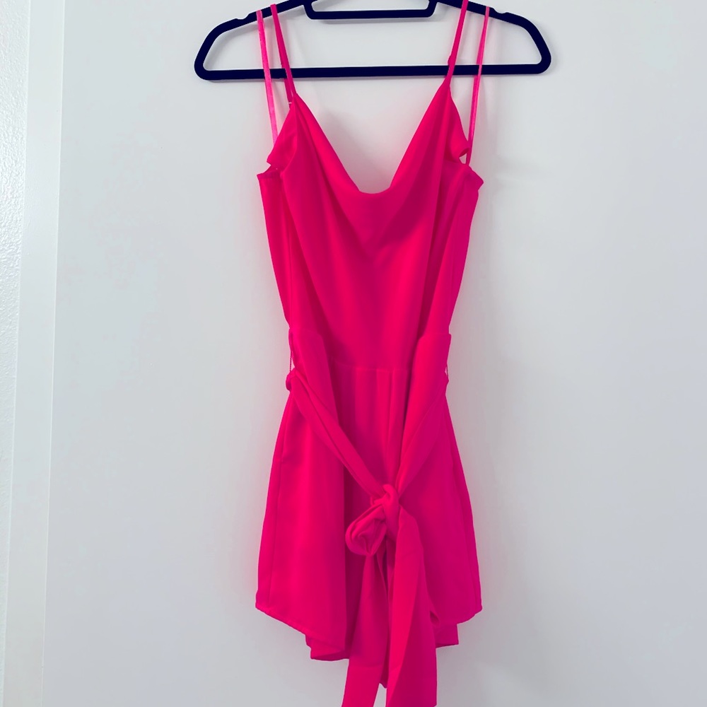 Pink romper